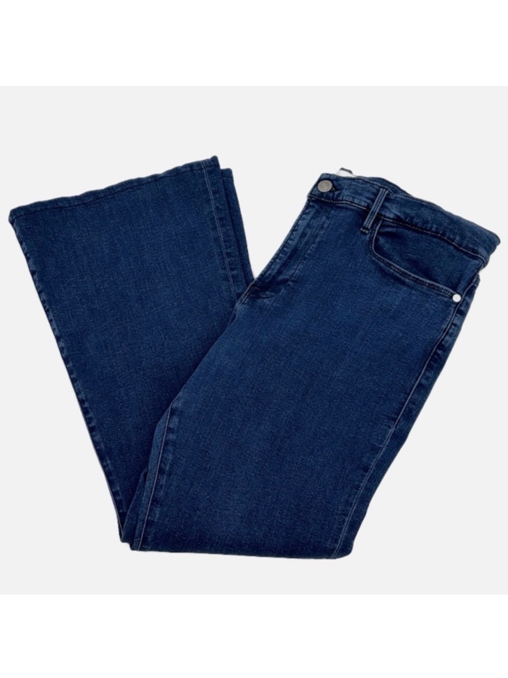 FRAME Le Pixie High Flare Jeans Women’s Size 34 Umma Wash Stretch Denim - Picture 15 of 15